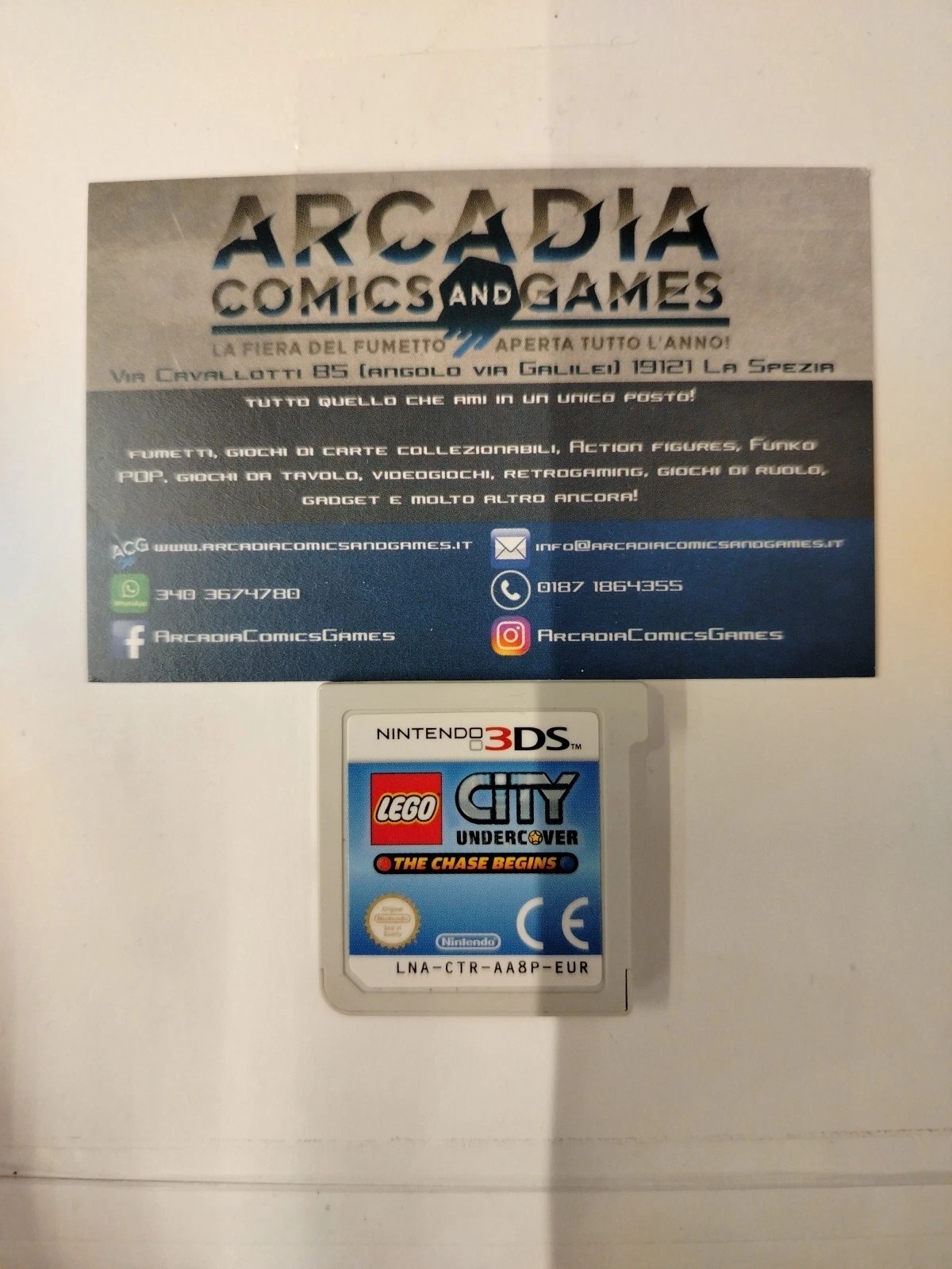 Lego City Undercover The Chase Begins 3DS Nintendo Solo Cartuccia